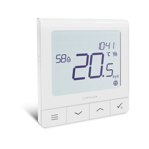 Termostato digitale - SQ610 - Salus Controls GmbH - programmabile / per riscaldamento / da parete