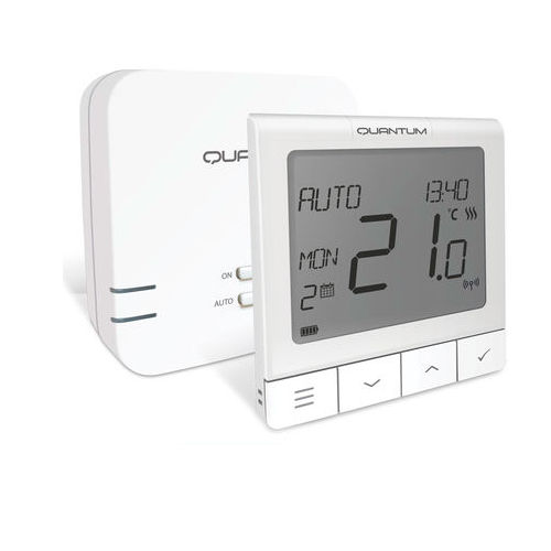 Termostato elettronico - WQ610RF - Salus Controls GmbH - programmabile / per riscaldamento / bianco