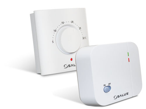 Termostato meccanico - ERT20RF - Salus Controls GmbH - per riscaldamento / a muro / bianco