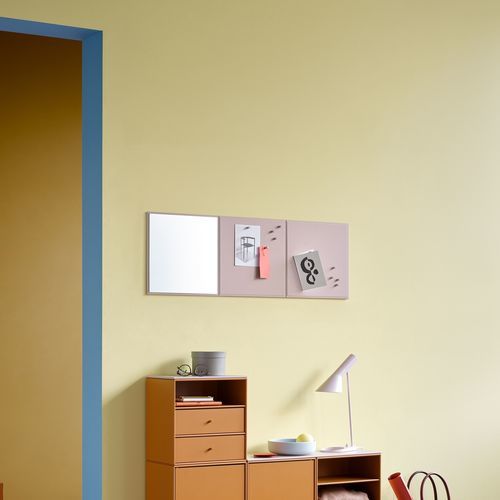 Tabellone magnetico - Mini MBOARD - Montana Furniture - da parete / in MDF laccato / con accessori