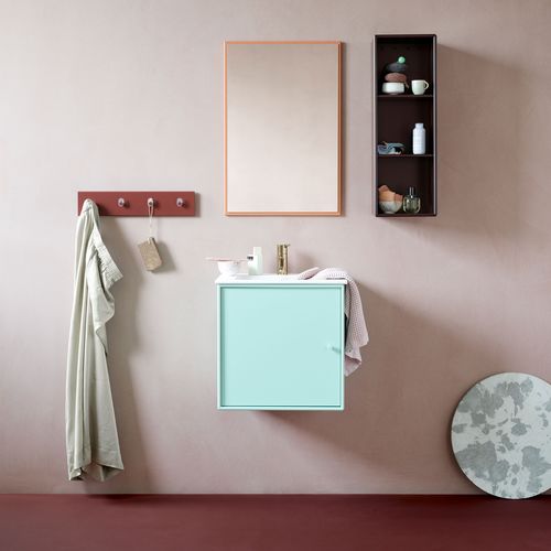 Mobile contenitore da parete - 4143 - Montana Furniture - contemporaneo / in MDF laccato / grigio