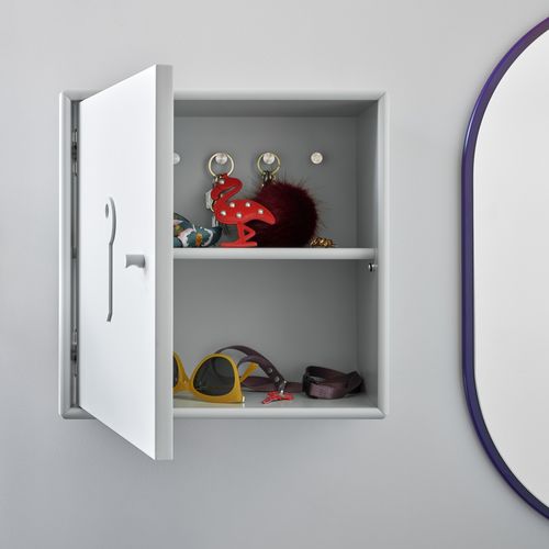 Mobile contenitore da parete - UNLOCK - Montana Furniture - contemporaneo / in MDF laccato / colore personalizzabile