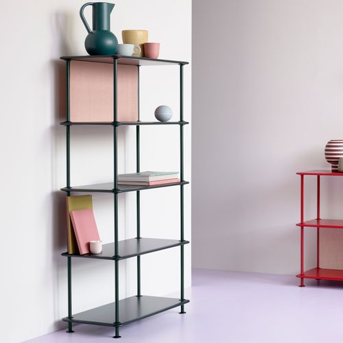 Scaffale contemporaneo - Free 400000 - Montana Furniture - in MDF laccato / in metallo laccato / bianco
