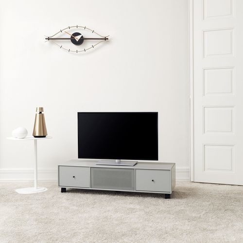 Mobile porta TV contemporaneo - VJ16 - Montana Furniture - lowboard / in MDF laccato / in acciaio