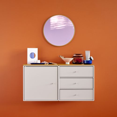Specchio a muro - Mini MCI - Montana Furniture - contemporaneo / rotondo / in MDF laccato
