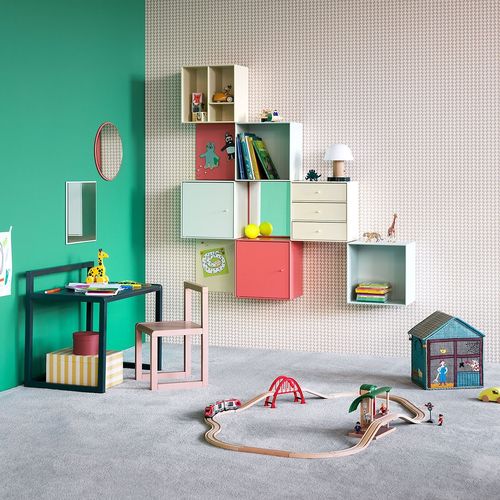 Specchio a muro - Mini MSQ - Montana Furniture - contemporaneo / rotondo / quadrato