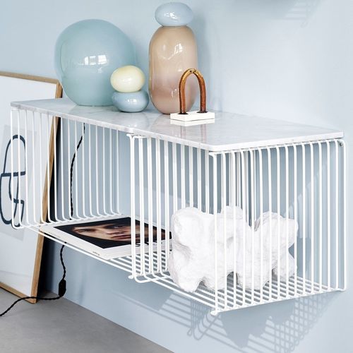 Mensola - Panton Wire - Montana Furniture - contemporaneo / in cromo / in filo metallico