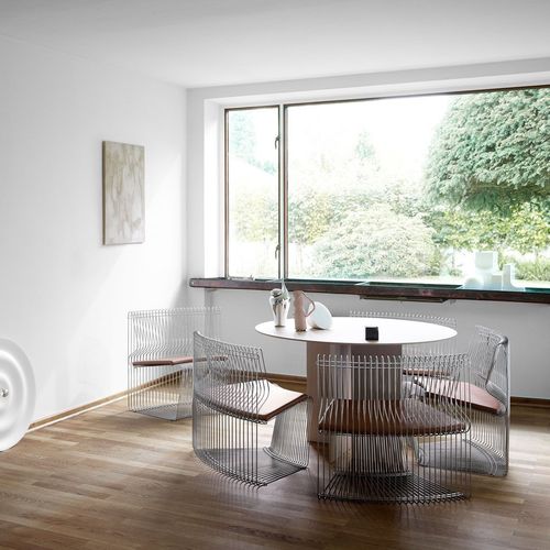 Cuscino per sedia - Pantonova Convex - Montana Furniture - a forma di D / a motivi / per uso residenziale