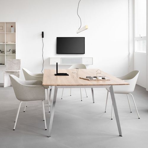 Tavolo da pranzo contemporaneo - JW2010 - Montana Furniture - in rovere / impiallacciato in legno / in abete di Douglas
