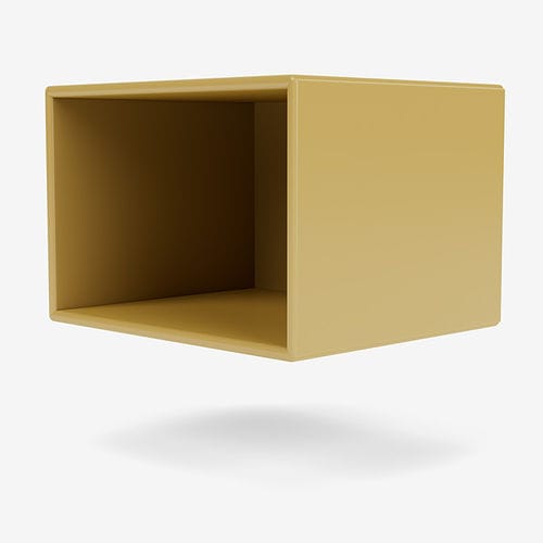 Comodino contemporaneo - 7161 - Montana Furniture - in MDF laccato / con supporto in MDF laccato / rettangolare