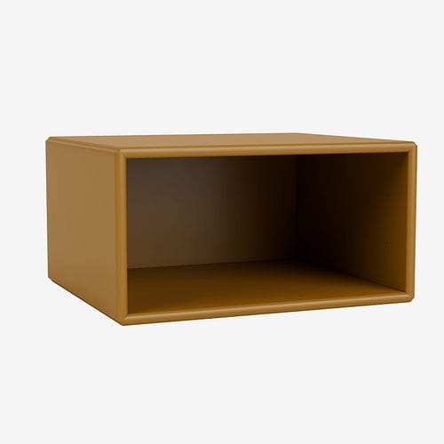 Comodino contemporaneo - 7661 - Montana Furniture - in MDF laccato / con supporto in MDF laccato / rettangolare