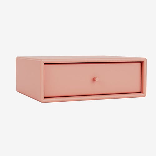 Comodino contemporaneo - 8162 - Montana Furniture - in MDF laccato / con supporto in MDF laccato / rettangolare