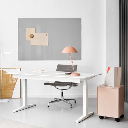 Scrivania da terra - HILOW3G160 - Montana Furniture - contemporanea / in laminato / dritta