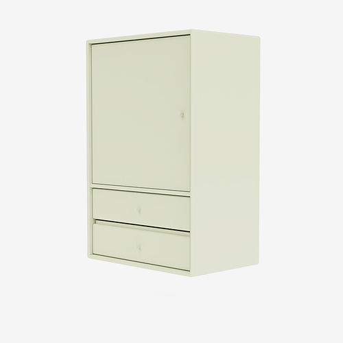 Mobile contenitore da terra - 1542 - Montana Furniture - da parete / con rotelle / contemporaneo