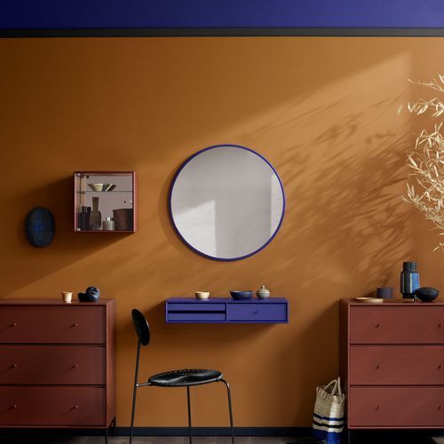 Specchio a muro - AROUND  - Montana Furniture - contemporaneo / rotondo / in MDF laccato