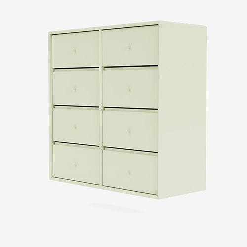 Cassettone a muro - 1225 - Montana Furniture - contemporaneo / in MDF laccato / rettangolare