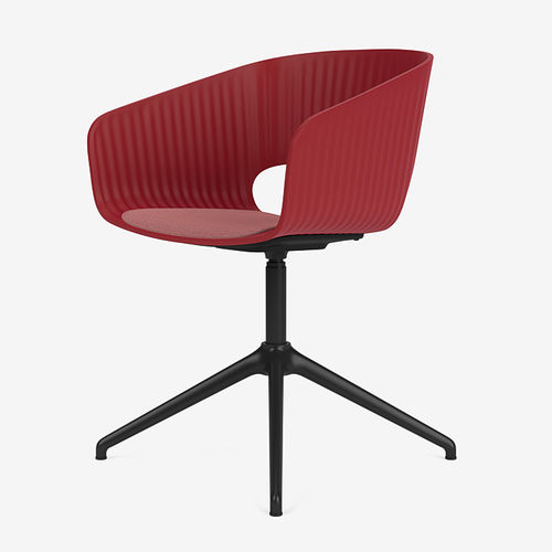 Sedia da ufficio contemporanea - Marée 404 - Montana Furniture - da interno / in tessuto / con supporto in plastica