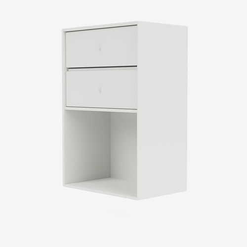 Scaffale modulare - 1243 - Montana Furniture - contemporaneo / in MDF laccato / con contenitore