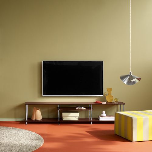 Scaffale contemporaneo - Free 111010 - Montana Furniture - in MDF laccato / in metallo laccato / per TV