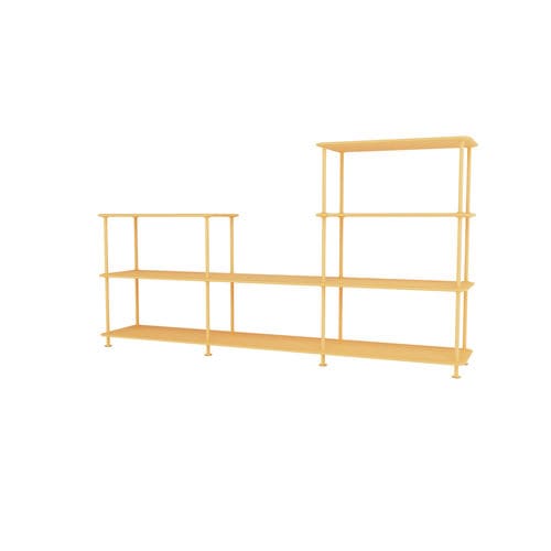 Scaffale contemporaneo - Free 312000 - Montana Furniture - in MDF laccato / in metallo laccato / bianco