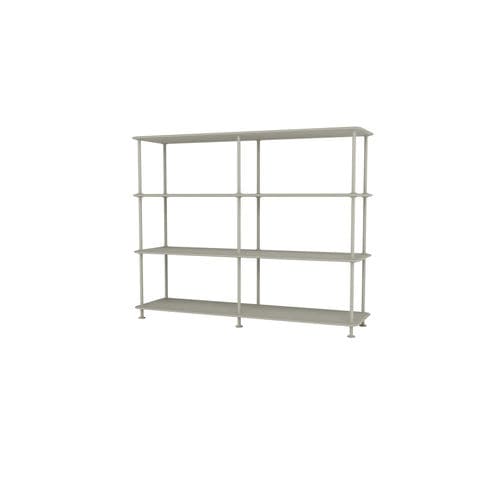 Scaffale a paravento - Free 330000 - Montana Furniture - minimalista / in MDF laccato / in metallo laccato