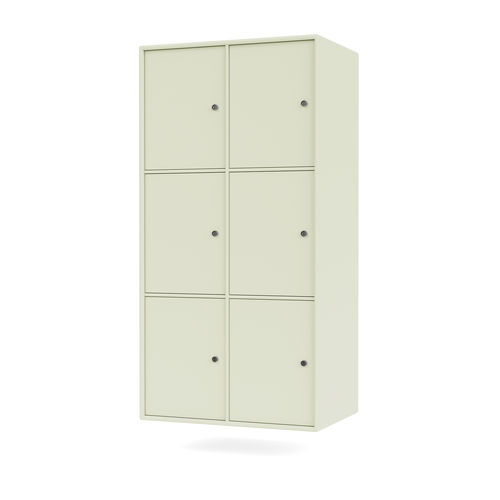 Armadietto spogliatoio in laminato - L1224 - Montana Furniture - a chiave / per impianto sportivo / per scuola