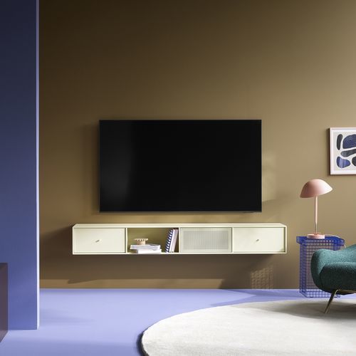 Mobile porta TV contemporaneo - OCTAVE VII  - Montana Furniture - lowboard / con vano contenitore / in MDF laccato