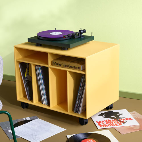 Mobile contenitore con rotelle - SPIN I  - Montana Furniture - contemporaneo / in MDF laccato / colore personalizzabile