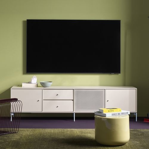 Mobile porta TV contemporaneo - OCTAVE VIII - Montana Furniture - lowboard / con cassetti / in MDF laccato