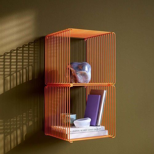 Sistema di scaffali a muro - PANTON WIRE - Montana Furniture - sospeso / contemporaneo / in cromo