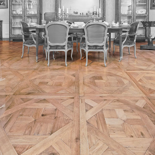 Parquet massello - PALLADIO - BOHEMIAN WORKS - in legno / in rovere / intarsiato
