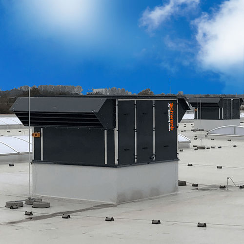 Unità di trattamento dell'aria industriale - AEROSCHWANK H-RI - Schwank GmbH - per tetto
