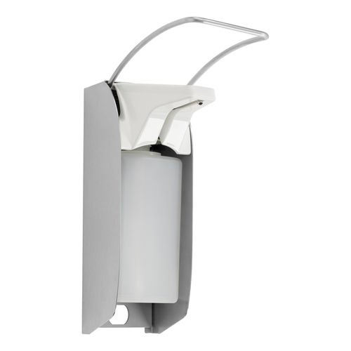 Distributore di gel igienizzante in acciaio inossidabile - WP120 - ERNST WAGNER GmbH & Co. KG - da parete / professionale