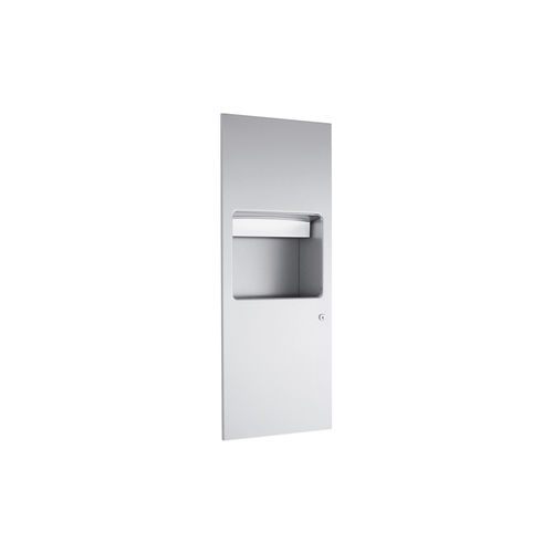 Unità combinata distributore di salviette - WP612 - ERNST WAGNER GmbH & Co. KG - pattumiera / da incasso / in acciaio inossidabile