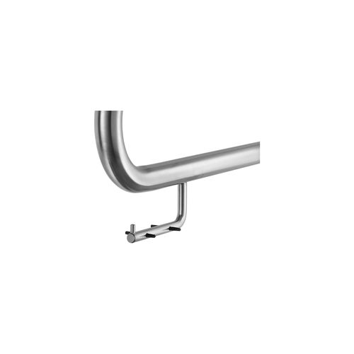 Portarotolo da parete - BA010 - ERNST WAGNER GmbH & Co. KG - in acciaio inossidabile / satinato / contract
