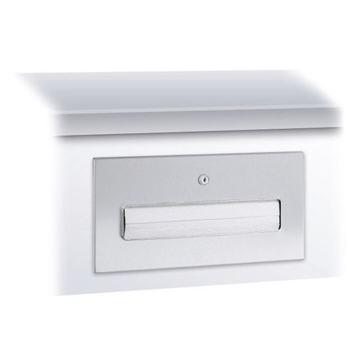 Distributore di salviette sottopiano - WP165 - ERNST WAGNER GmbH & Co. KG - in acciaio inossidabile / contract