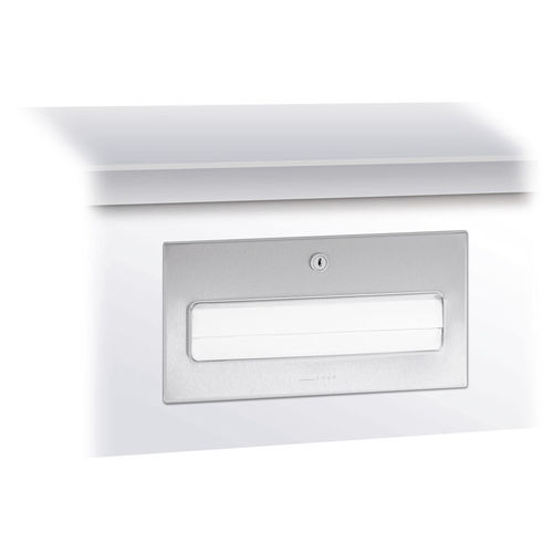 Distributore di salviette sottopiano - WP166 - ERNST WAGNER GmbH & Co. KG - in acciaio inossidabile / contract