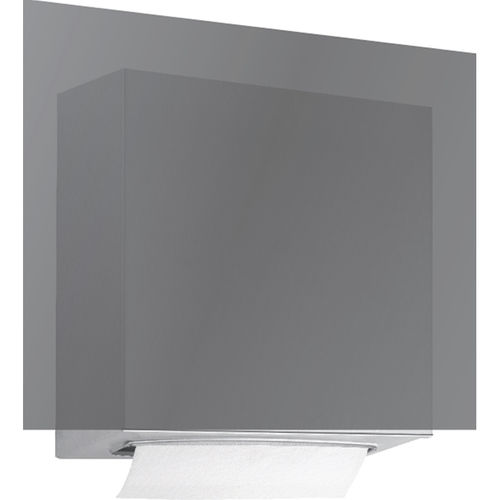 Distributore di salviette per installazione dietro specchio - WP176 - ERNST WAGNER GmbH & Co. KG - in acciaio inossidabile / contract