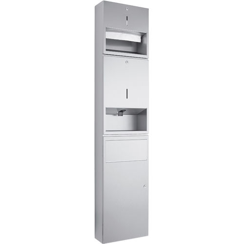 Unità combinata distributore di salviette - WP510-5 - ERNST WAGNER GmbH & Co. KG - pattumiera / dispenser di sapone / da parete