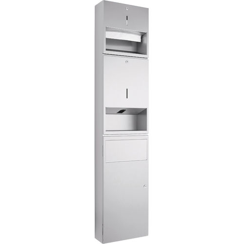 Unità combinata distributore di salviette - WP510E - ERNST WAGNER GmbH & Co. KG - pattumiera / dispenser di sapone / da parete