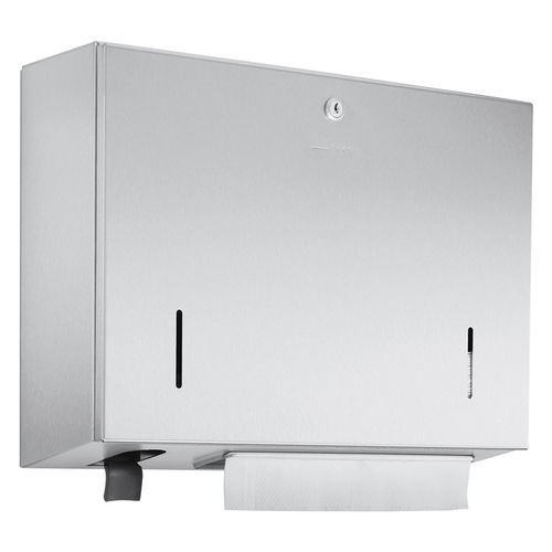 Unità combinata distributore di salviette - WP550-5 - ERNST WAGNER GmbH & Co. KG - dispenser di sapone / da parete / in acciaio inossidabile