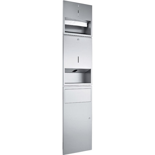 Unità combinata distributore di salviette - WP500E - ERNST WAGNER GmbH & Co. KG - pattumiera / dispenser di sapone / da incasso