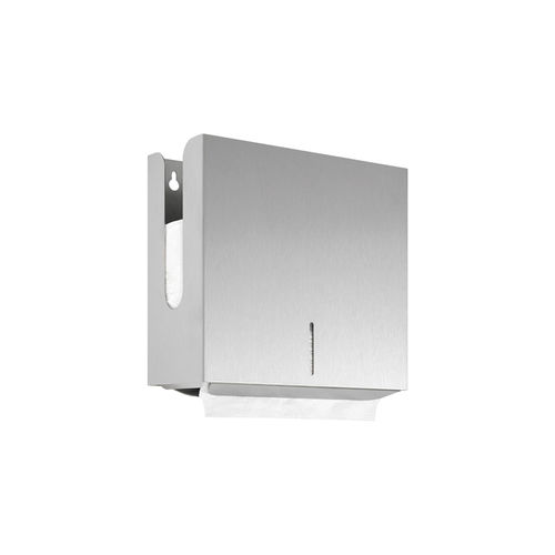 Distributore di salviette da parete - WH5 - ERNST WAGNER GmbH & Co. KG - in acciaio inossidabile / contract