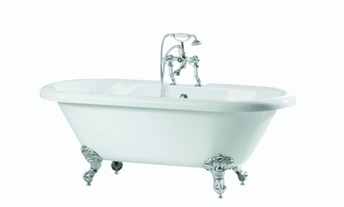 Vasca da bagno ovale - CARLTON - Windsor Bathroom Company - con piedi / in acrilico / doppia