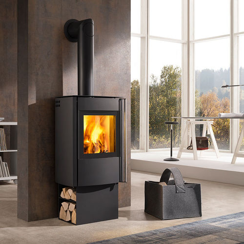 Stufa a legna - SPENCER - Wodtke GmbH - 7 kW / contemporanea / in metallo