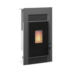 Stufa a pellet - PE NOVA WATER+  - Wodtke GmbH - 8 kW / 10 kW...20 kW / contemporanea