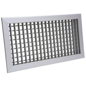 Griglia di ventilazione in acciaio galvanizzato - BMA - BROFER SRL - in alluminio anodizzato / rettangolare / regolabile