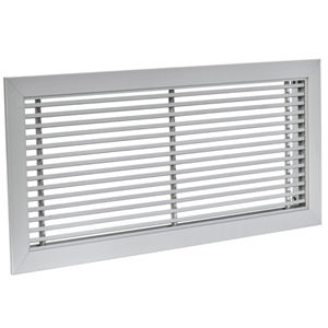 Griglia di ventilazione in acciaio galvanizzato - LAF - BROFER SRL - in alluminio anodizzato / rettangolare / per soffiaggio e ripresa d'aria