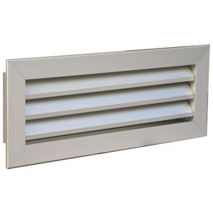 Griglia di ventilazione in acciaio galvanizzato - GRA - BROFER SRL - in alluminio anodizzato / rettangolare / quadrata