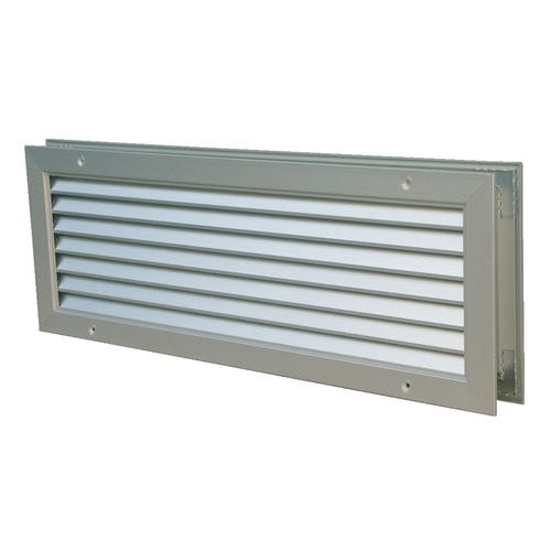 Griglia di ventilazione in alluminio anodizzato - GTA - BROFER SRL - rettangolare / per soffiaggio e ripresa d'aria